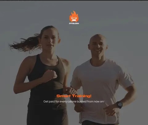 Fitburn platform homepage