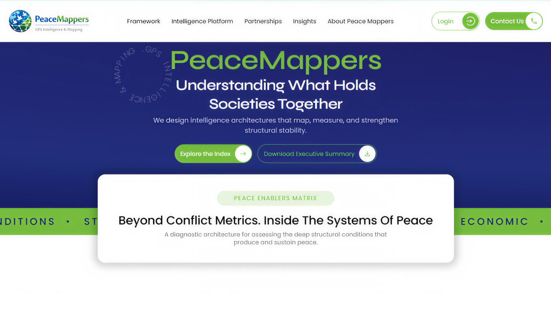 PeaceMappers global peace intelligence platform by Digisoft Solution