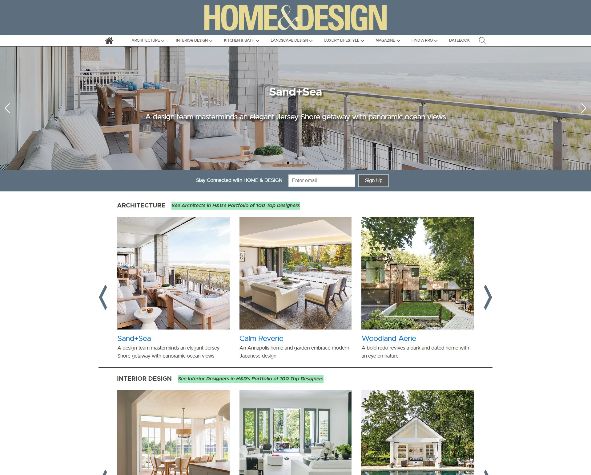 Home and Design - wordpress cms development services