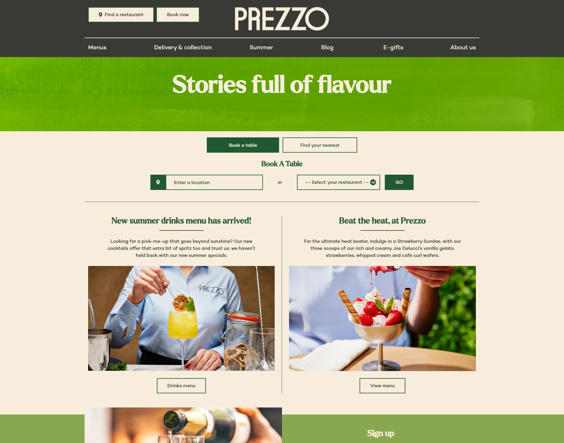 Prezzo - asp.net web application development