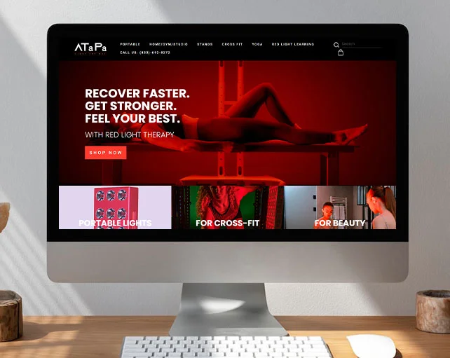 Atapa - custom Shopify theme development